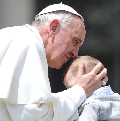 Papież spotkał się z dziećmi chorymi na nowotwory