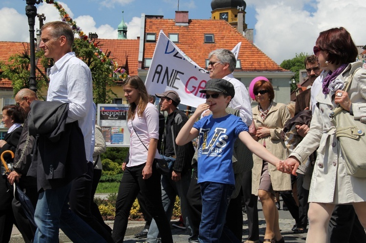 Marsz dla Życia i Rodziny - Wodzisław Śl. 2013