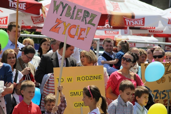 Marsz dla Życia i Rodziny - Wodzisław Śl. 2013