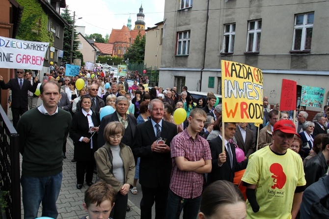 Marsz dla Życia i Rodziny - Wodzisław Śl. 2013