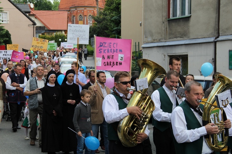 Marsz dla Życia i Rodziny - Wodzisław Śl. 2013