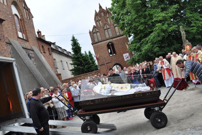 Relikwie św. Jana Bosko w Czerwińsku