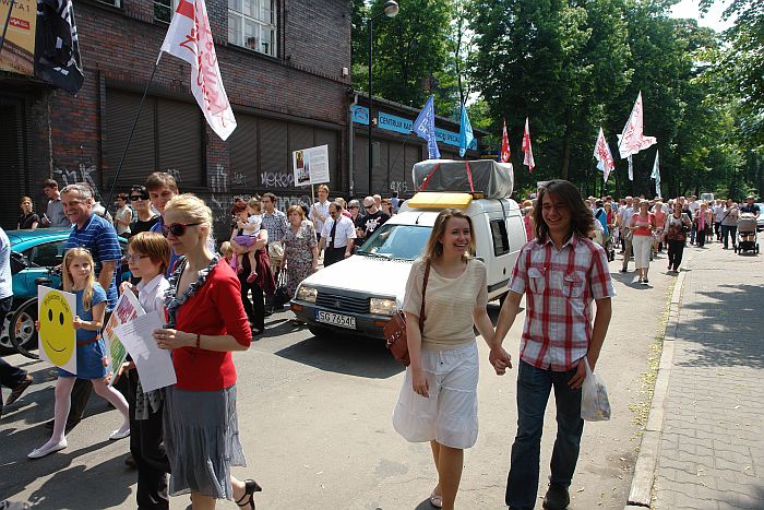 Marsz za życiem i rodziną w Gliwicach 