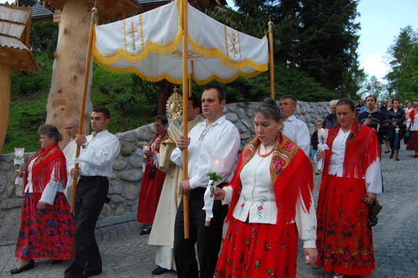 Góralska procesja ku czci Serca Jezusowego