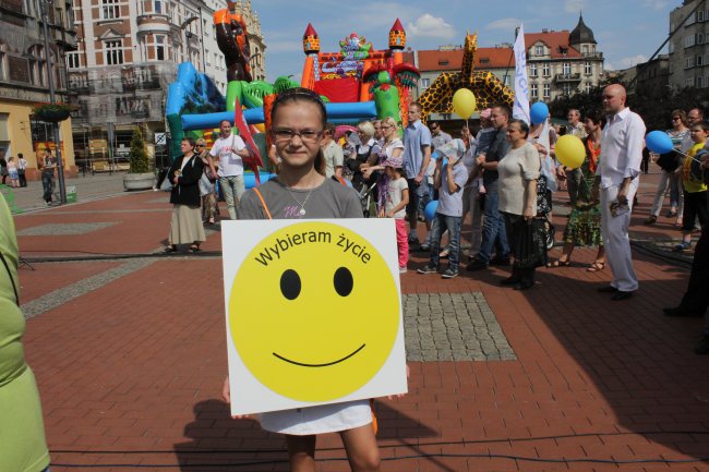 Marsz za życiem i rodziną w Bytomiu