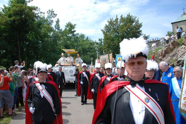 Uroczystości na Świętym Krzyżu