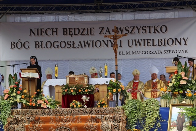 Dziękczynienie za beatyfikację matki Małgorzaty Szewczyk - Oświęcim