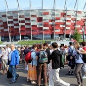 Stadion już się zapełnia