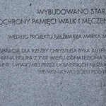 Nowy pomnik na Skwerze Wołyńskim