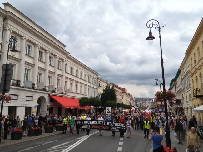 Marsz pamięci ku czci ofiar zbrodni wołyńskiej