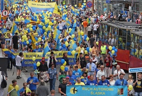 Autonomiści demonstrowali w Katowicach