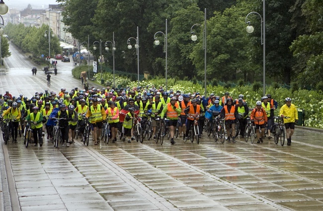 Finał pielgrzymki rowerowej