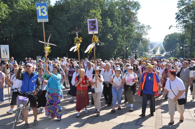 Opolska pielgrzymka na Jasnej Górze