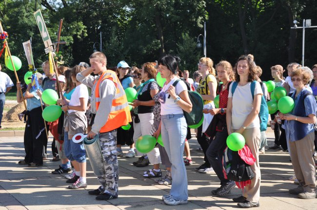 Opolska pielgrzymka na Jasnej Górze