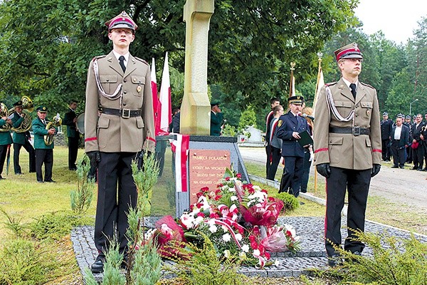 Wartę honorową zaciągnęła Straż Wielkanocna