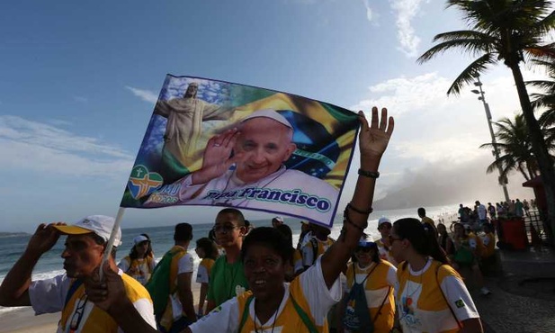 Papież przybył do Rio de Janeiro