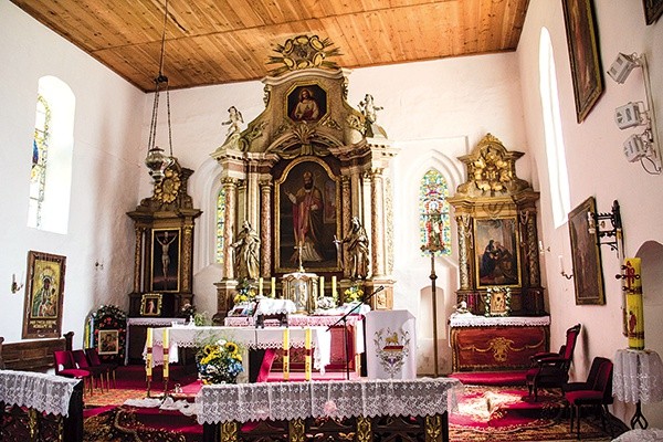  Wnętrze świątyni pochodzi w większości z końca XIX w.