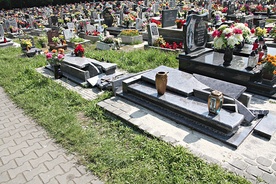  Na tym cmentarzu zdewastowano już 86 grobów