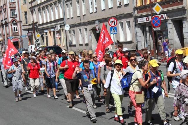 Pielgrzymka Świdnicka w drodze