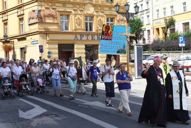 Pielgrzymka Świdnicka w drodze