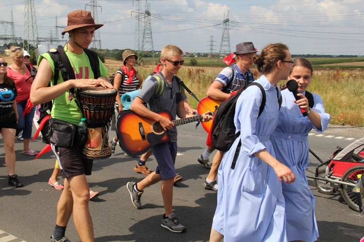 68. Pielgrzymka Rybnicka - dzień 2. - etap z Gliwic do Górników