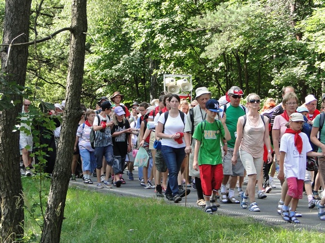 68. Pielgrzymka Rybnicka -dzień 3. - droga z Miasteczka Śl. do Miotka