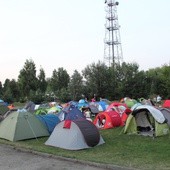 Miejsce noclegu grupy błękitnej