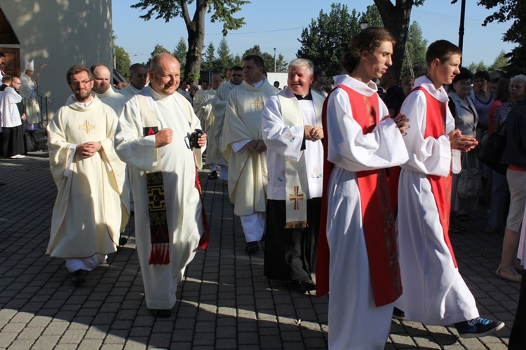 Pielgrzymi poranek w Hałcnowie