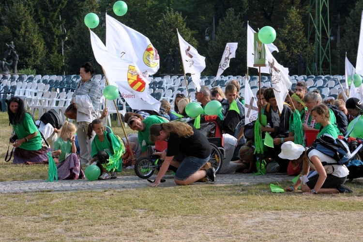 Piesza pielgrzymka - wejście