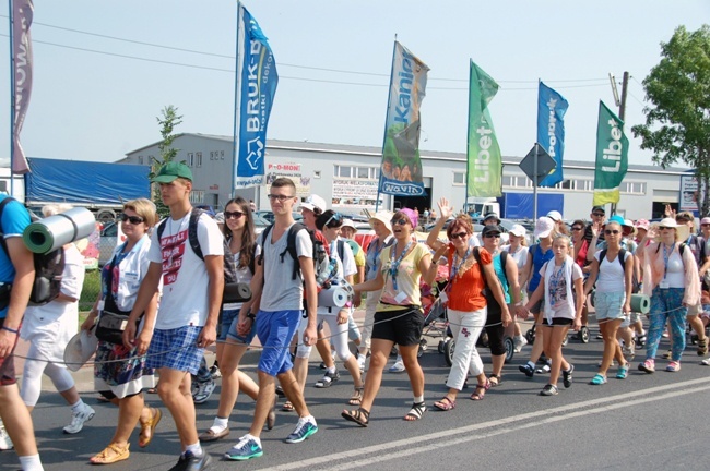 Opoczyńska kolumna maszeruje