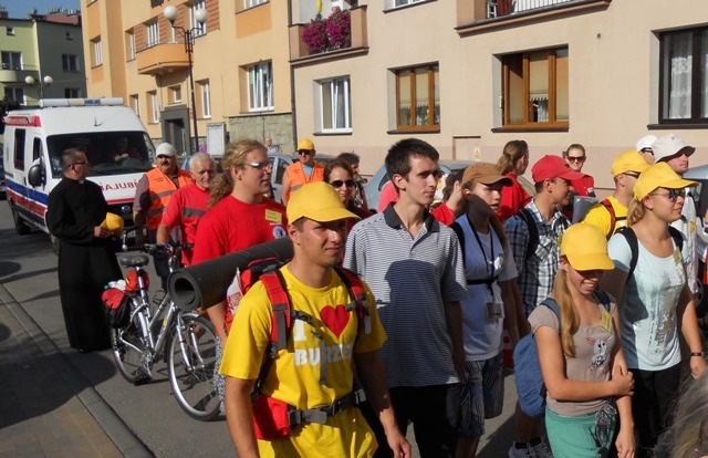 Pielgrzymi z Czechowice-Dziedzic w 21. pielgrzymce jasnogórskiej