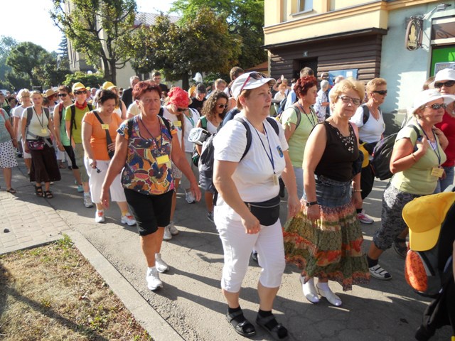 Pielgrzymi z Czechowice-Dziedzic w 21. pielgrzymce jasnogórskiej