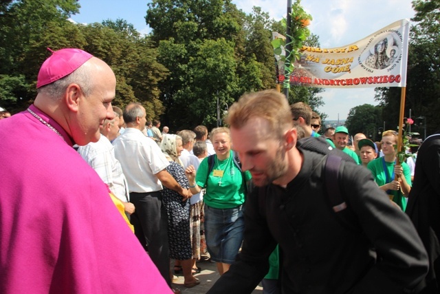 Pielgrzymi z Andrychowa na Jasnej Górze