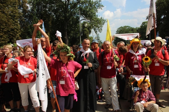 Pielgrzymi cieszyńscy na Jasnej Górze