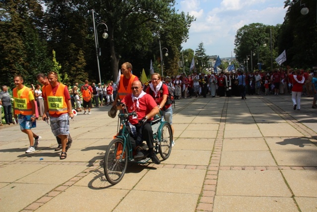 Pielgrzymi cieszyńscy na Jasnej Górze