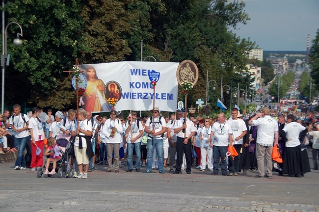 Pielgrzymka radomska dotarła na Jasną Górę