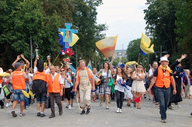 Pielgrzymka radomska dotarła na Jasną Górę