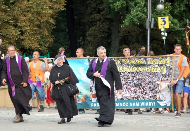 Pielgrzymka radomska dotarła na Jasną Górę