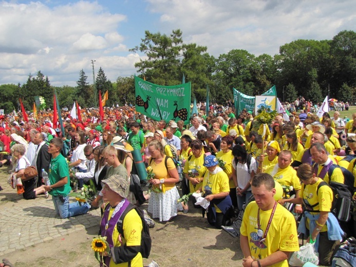 Pielgrzymi 18. ŁPPM na Jasnej Górze