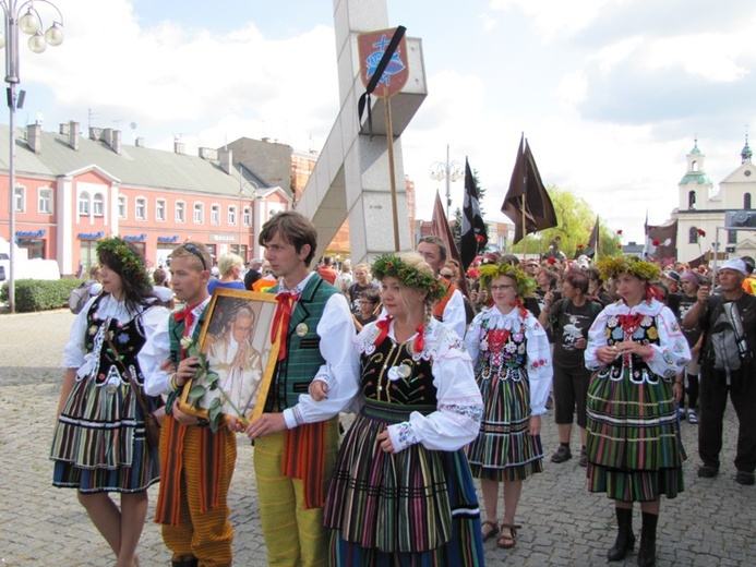 Pielgrzymi 18. ŁPPM na Jasnej Górze