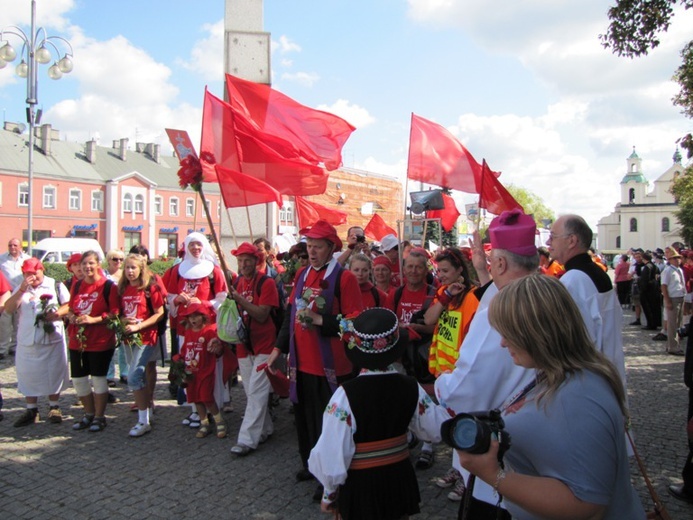 Pielgrzymi 18. ŁPPM na Jasnej Górze