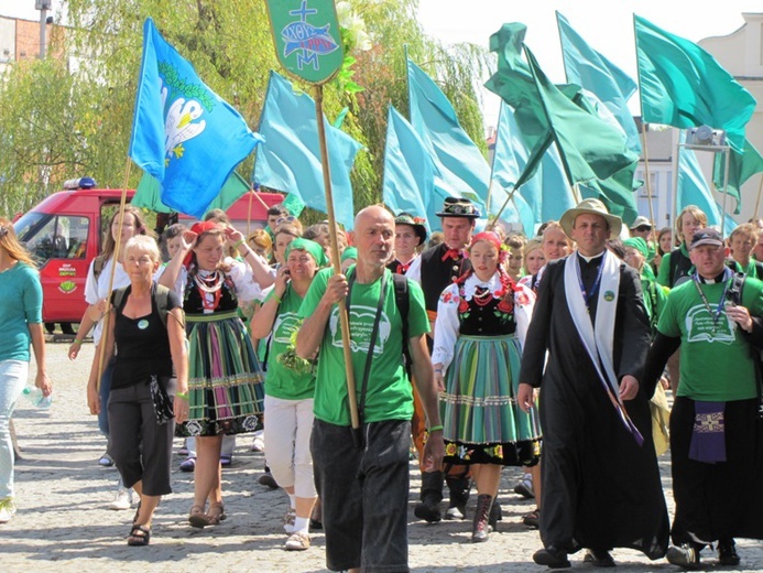 Pielgrzymi 18. ŁPPM na Jasnej Górze