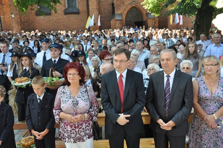 Dziękowali za plony w Przeczycy