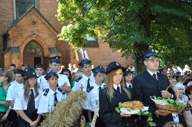 Dziękowali za plony w Przeczycy