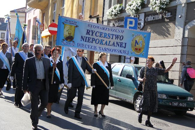 Pożeganie pielgrzymów w Tarnowie 