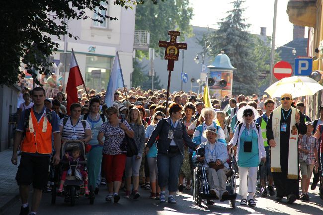 Pożeganie pielgrzymów w Tarnowie 