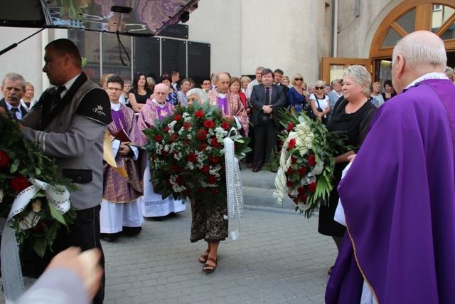 Ostatnie pożegnanie śp. Antoniny Małysiak w Oświęcimiu