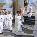 Eucharystia przed jasnogórskim szczytem