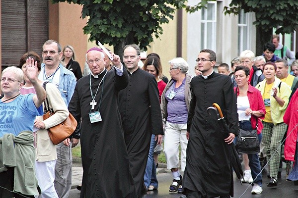 Pątników odprowadzał bp Andrzej F. Dziuba