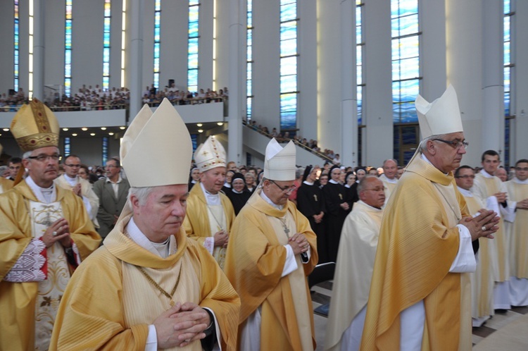 Pielgrzymka do Łagiewnik, Msza św.